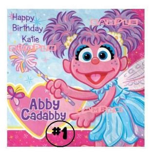 Abby Cadabby Edible Cake/Cupcake/C ookie Toppers