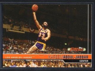 Karrem Abdul Jabbar 2006 07 Topps Full Court #99 Lakers