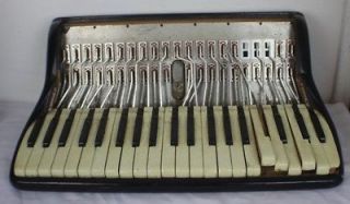 Vintage Noble Accordion Treble Section Parts/Repair 18 Keyboard