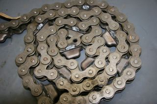 Acme 10 Roller Chain w/ Driver Guides #120 1.50 Pitch