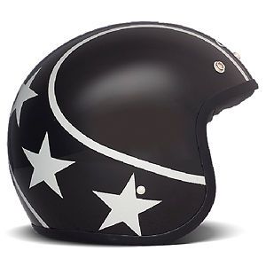 DMD MOTORCYCLE HELMET, STUNT DESIGN, FOR CHOPPER AND SCOOTER RIDERS
