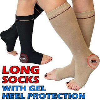 HEEL Ankle SOCK Pain Protector Achilles Compression Dry Hard Skin