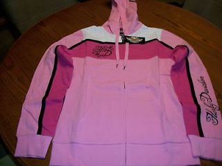 Womens Harley Activewear Hoodie, Pink or Green Combination, NWT