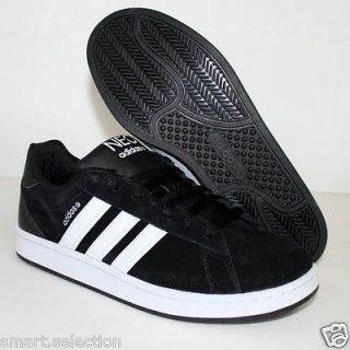 Adidas NEO Label Skneo Derby Campus Q26111 Black Suede Mens Sneaker