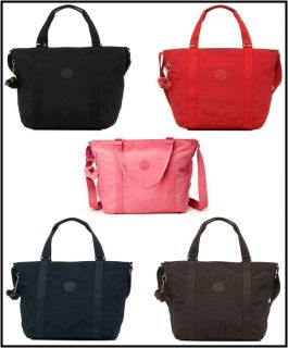 Kipling Adara M Tote Bag TM4055 Black/Espresso /Red/True Blue/Pink