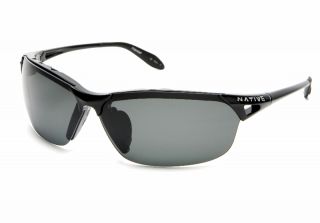 Native Sunglasses Vigor Iron Polarized 139 300 520 Black Shades