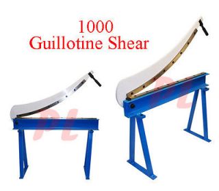 Guillotine Shear 40 x 16 Gauge Sheet Metal Fabrication Plate Cutting