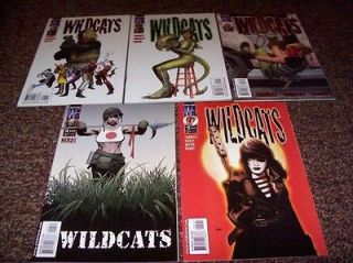 Run of 5 WILDCATS Comics. Issues 1 5 1999 FULL RUN. NM to NM+