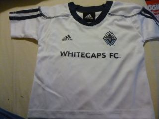 Adidas MLS Vancouver Whitecaps FC Infant Soccer Jersey 24 months