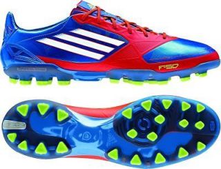 adidas F50 adizero TRX AG Mens Football Boots Blue Red RRP £149.99