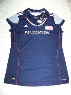 Adidas Womens Soccer Jersey New England Revolution NWT