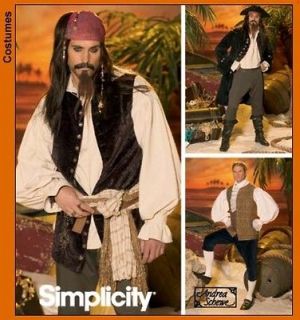 Pirates of the Caribbean Captain Morgan Costume Simplicity Pattern