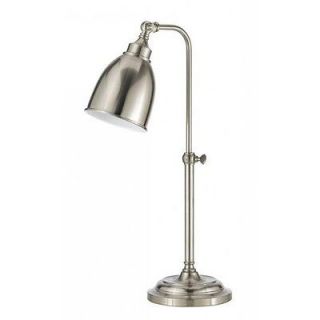 Cal Lighting Pharmacy Table Lamp with Adjustable Pole in Rust BO