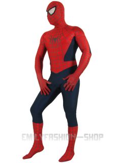Halloween adult Spiderman zentai unitard Costume/costum es for adults