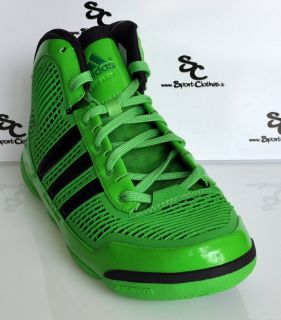 Adidas adiPure mens basketball shoes green black NEW
