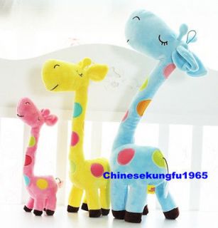 12 Giraffe Animal Stuffed Short Plush Figurine Figure Doll Toy 3