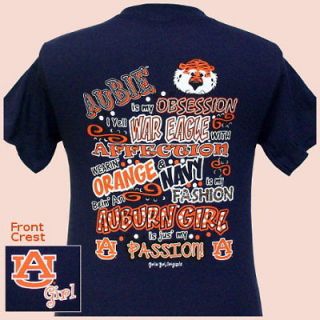 Auburn Youth T shirt Aubie Obsession