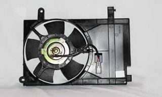 2004 2004 Chevrolet Aveo Condenser Cooling Fan Assembly (Fits 2004