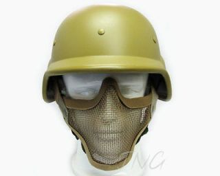 Newly listed Protection Steel Face Mask + M88 Airsoft Paintball PASGT