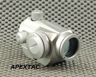 Aimpoint Style T1 T 1 Micro Red Dot Scope   Silver