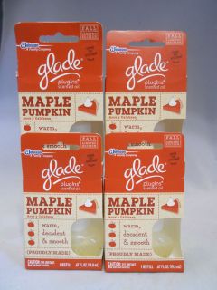 Scented oil Maple Pumpkin Warm, Decadent & Smooth Refills .67 oz