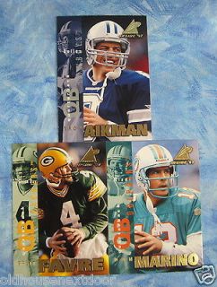 Inside, Set of all 3 Promo Cards, Aikman, Mariino, Favre L 2193