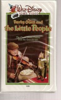 Walt Disneys Darby OGill and the Little People (VHS, 1992) 38V