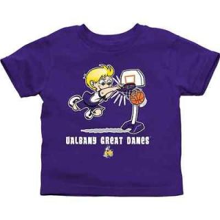 Albany Great Danes Toddler Boys Basketball T Shirt   Purple