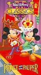 The Prince and the Pauper (Walt Disney Mini Classics) [VHS