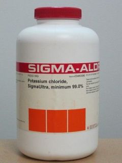 Potassium chloride minimum 99.0% 1 kilogram Sigma Aldrich P9333