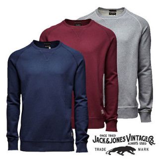 Jones Vintage Rugged Sweatshirt Navy, Burgundy, Grey S, M, L, XL, XXL