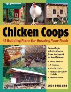 Chicken Coops Book 45 building Plans Flock Housing POultry Apartments