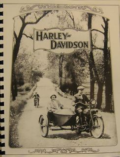 1925 Harley  Davidson Sales Brochure Covering All Models,Accesor ies