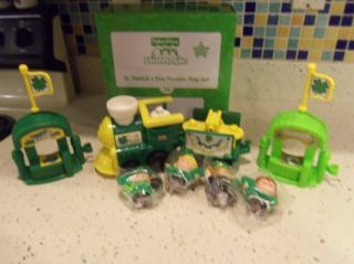 Fisher Price Little People St. Patricks Day Musical Train New in Box