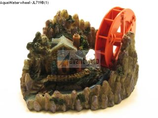 Resin Waterwheel House Bubble Decoration/Orn ament SHIP FROM USA