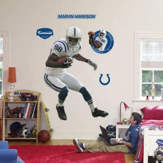 Marvin Harrison Indianapolis Colts NFL Life Like Fathead Full Size