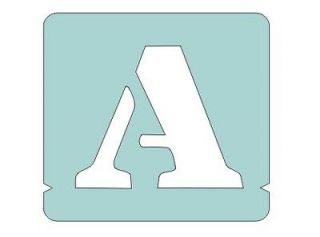 Alphabet Symbol Letter Number Stencil Set A Z 0 9 Large Medium Small