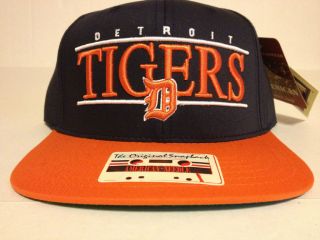 New American Needle Detroit Tigers Snapback Hat Cap NWT MLB 8 Mile