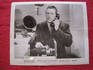 Leon Ames Federal Man w/Spy Equipment 1950 Photo (H)
