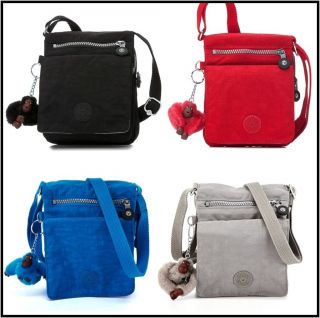 Kipling Eldorado Cross Body Bag AC2304 Black/Espresso /Red/True Blue