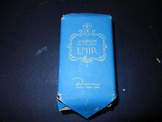 Vintage Jabon De Tocador EMIR Perfume SOAP By DANA Paris  New York