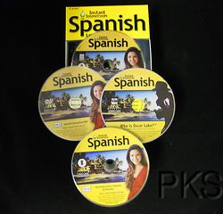 NEW Learn Speak Language SPANISH Levels 1, 2 & 3 (Software Works with