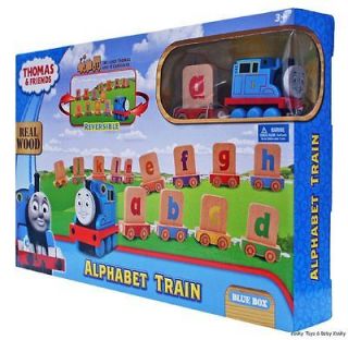 Thomas & Friends ALPHABET Train Wooden Toy Includes Thomas & 13