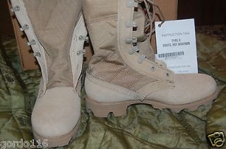 Altama Combat Tan Desert Hiking hunting Boot Mens Boots Suede Military