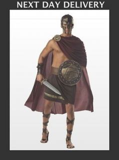 SPARTAN SPARTACUS Medieval GREEK FANCY DRESS Gladiator COSTUME MED LRG