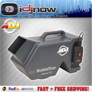 AMERICAN DJ Bubbletron Portable Bubble Effect DJ Machine w/ remote