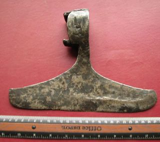 HUGE ANCIENT 16th C. FIGHTING or HEWING? AXE RT 92