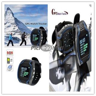  band GSM SIM Children with SOS GPS Tracker Wrist Watch Cell Phone