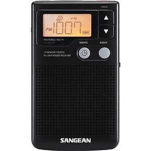 SANGEAN DT 200X FM STEREO AM/FM DIGITAL TUNING PERSONAL RECEIVER BRAND