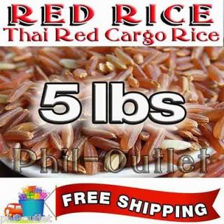 lbs 100%, Thai Red Jasmine Rice, Product of Thailand   FREE